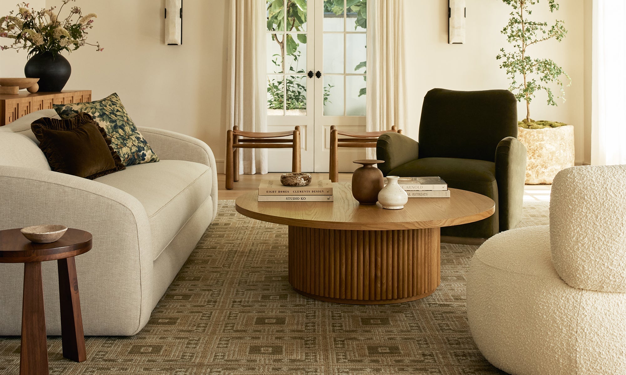 A Layered + Thoughtfully Mixed Living Room Look