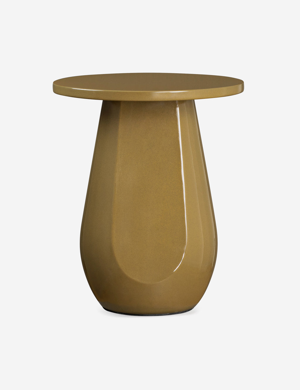 Terrell Indoor / Outdoor Round Concrete Side Table