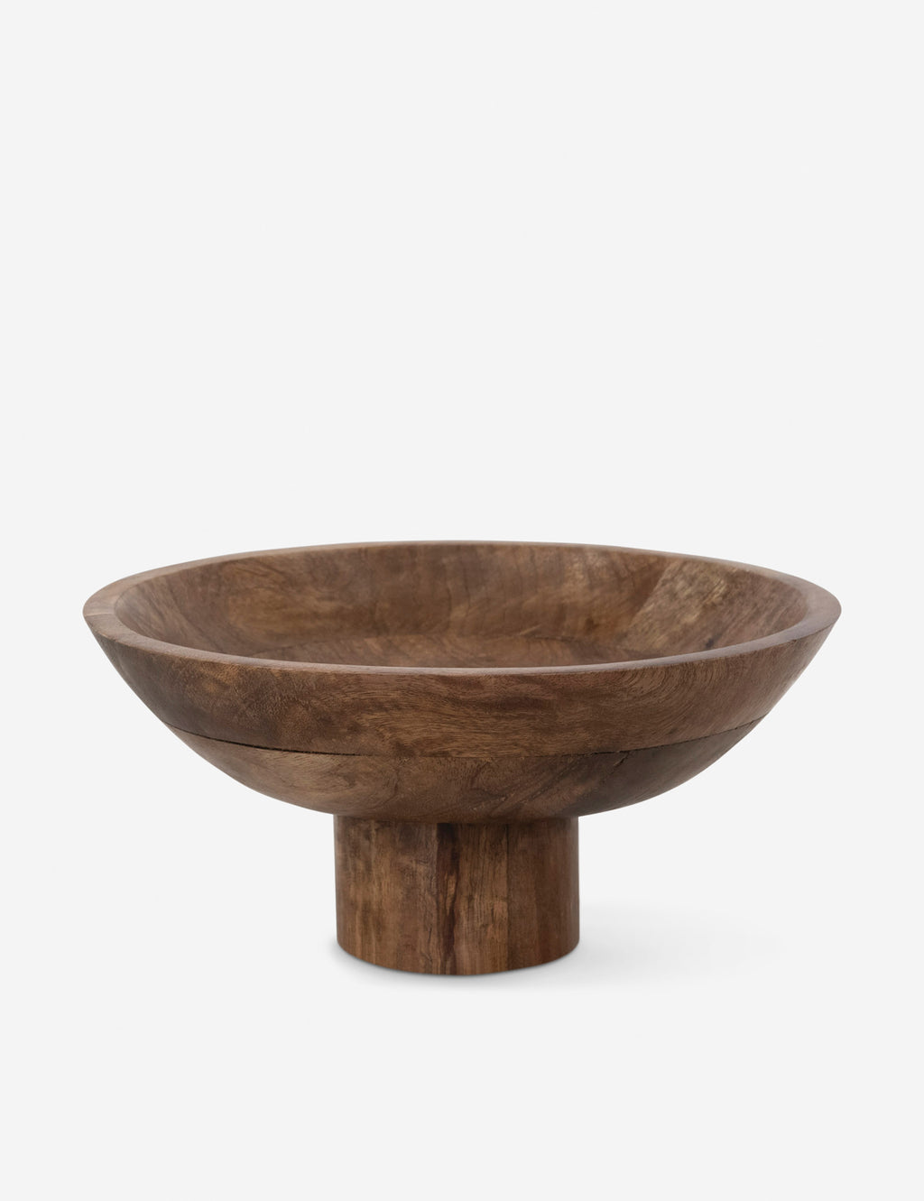Giles Footed Wooden Bowl