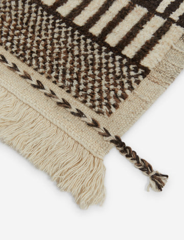 Allard Moroccan-Style Hand-Knotted Wool Rug Swatch