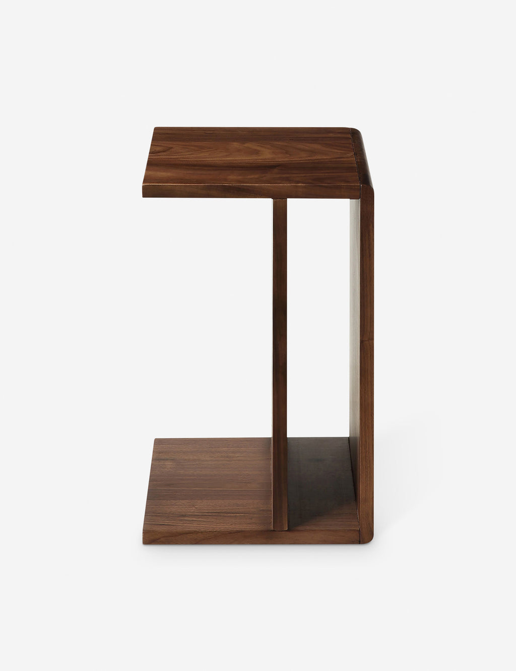 Ahn Minimalist Wood Side Table