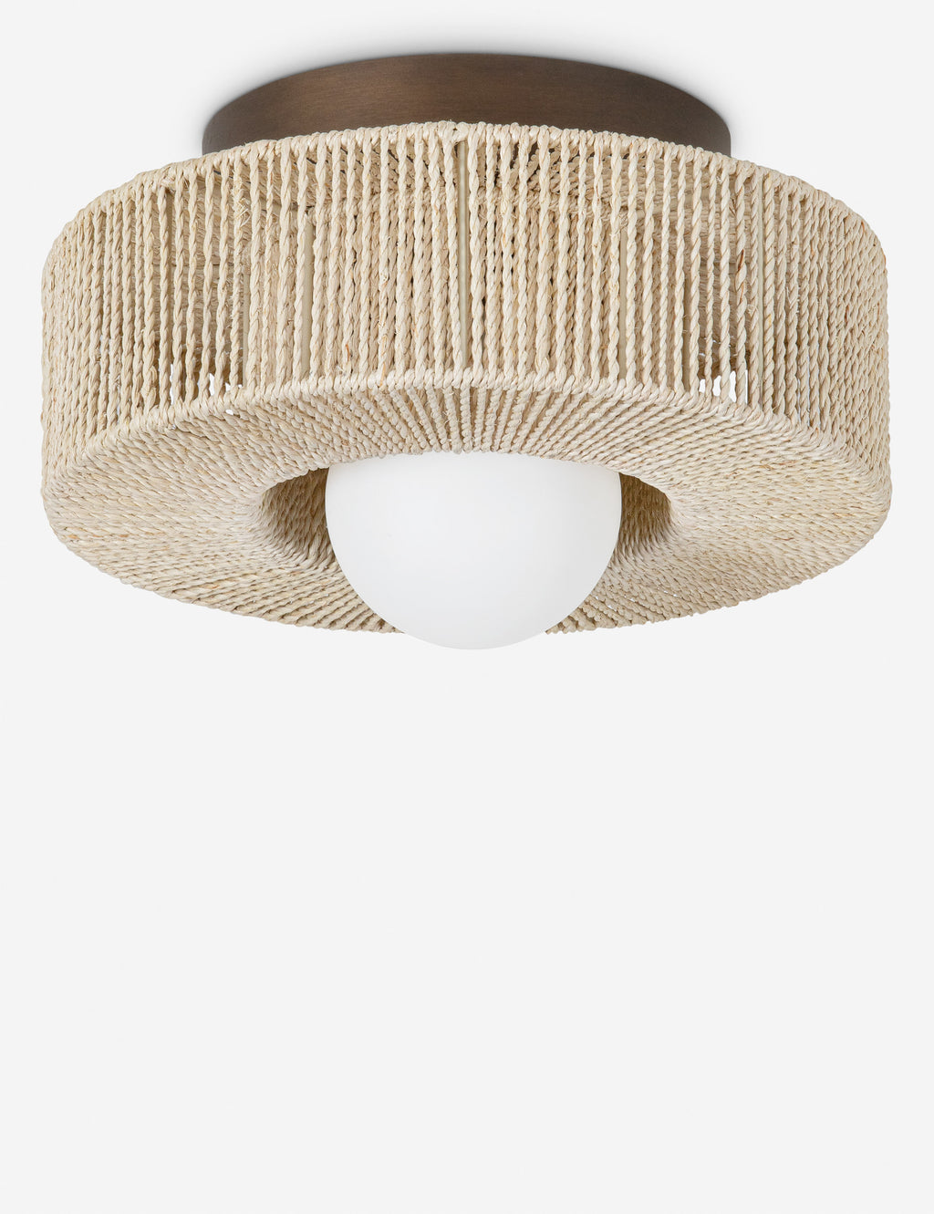 Embeth Woven Flush Mount Light