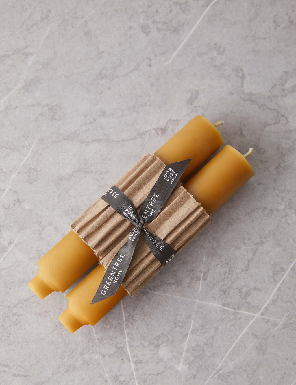 Columns Taper Candles by Greentree Home Set of 2