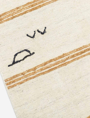 Close-up of the Iconic Stripe Rug