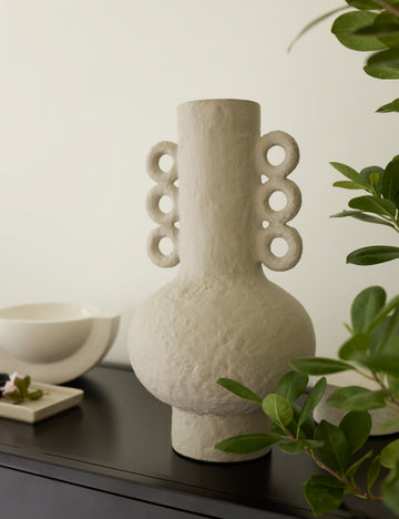 Chandra Metal Decorative Vase by Regina Andrew