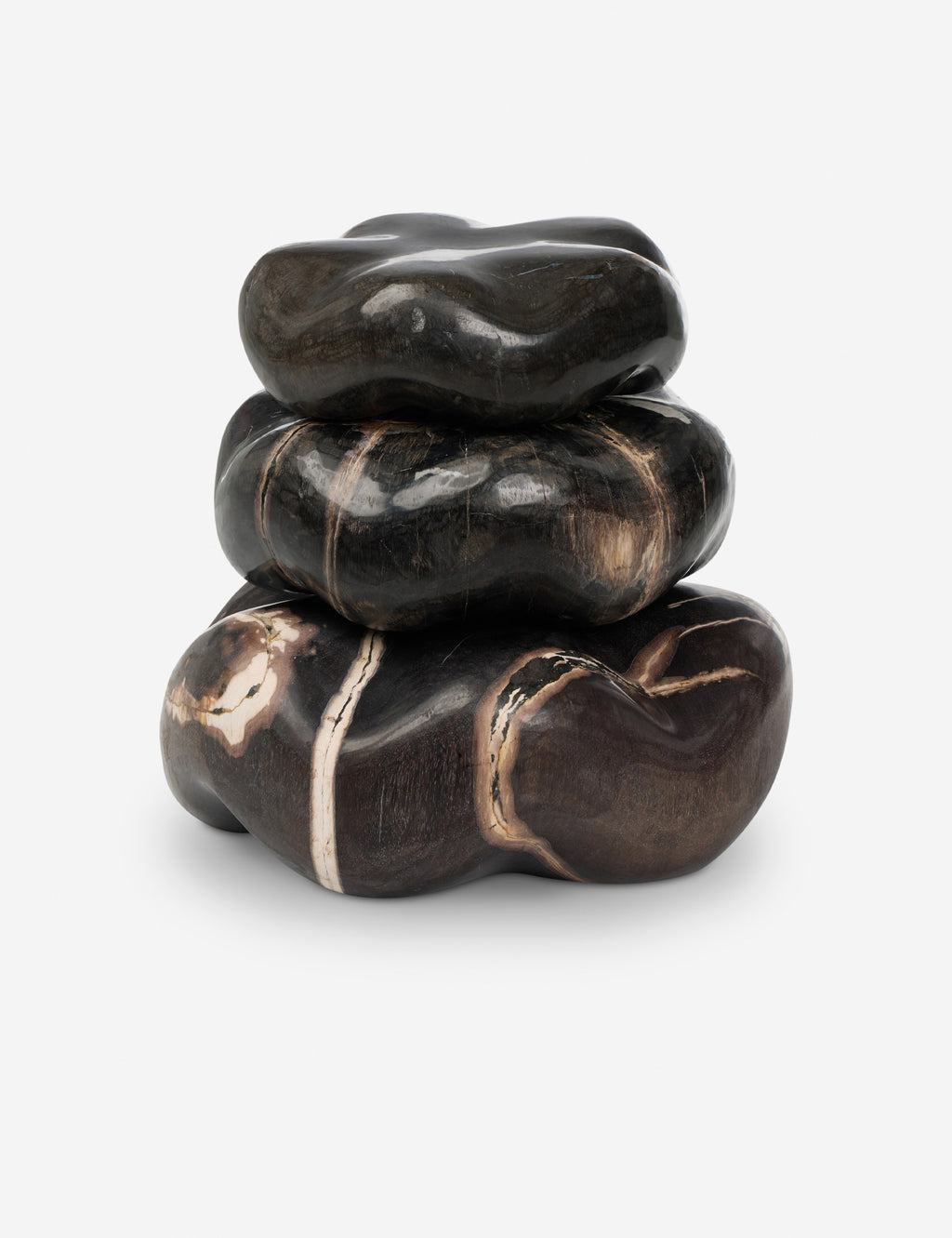 Alessandra Petrified Wood Sculpture