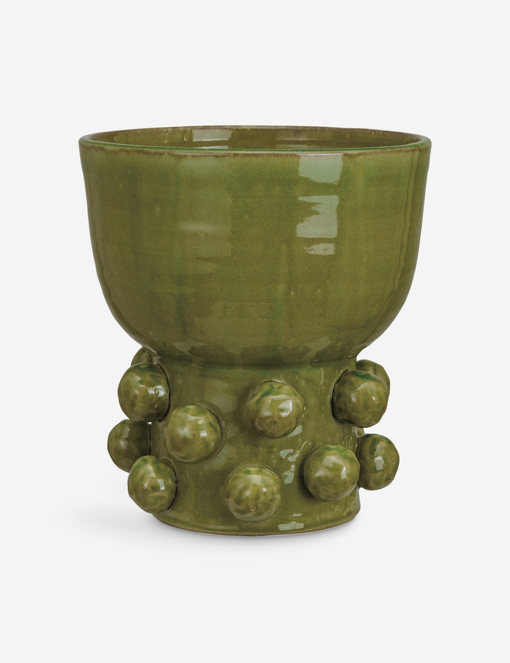 Lawani Terracotta Footed Vase