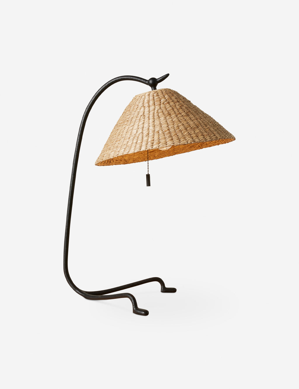 Arched Table Lamp Woven