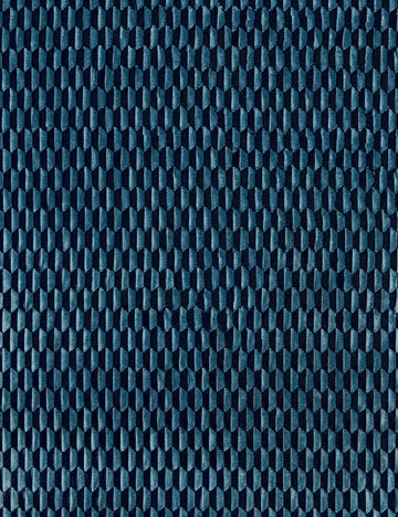 Allegra Velvet Fabric Swatch by Scalamandre, Sapphire