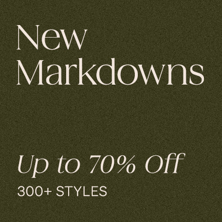 New Markdowns: Up to 70% Off