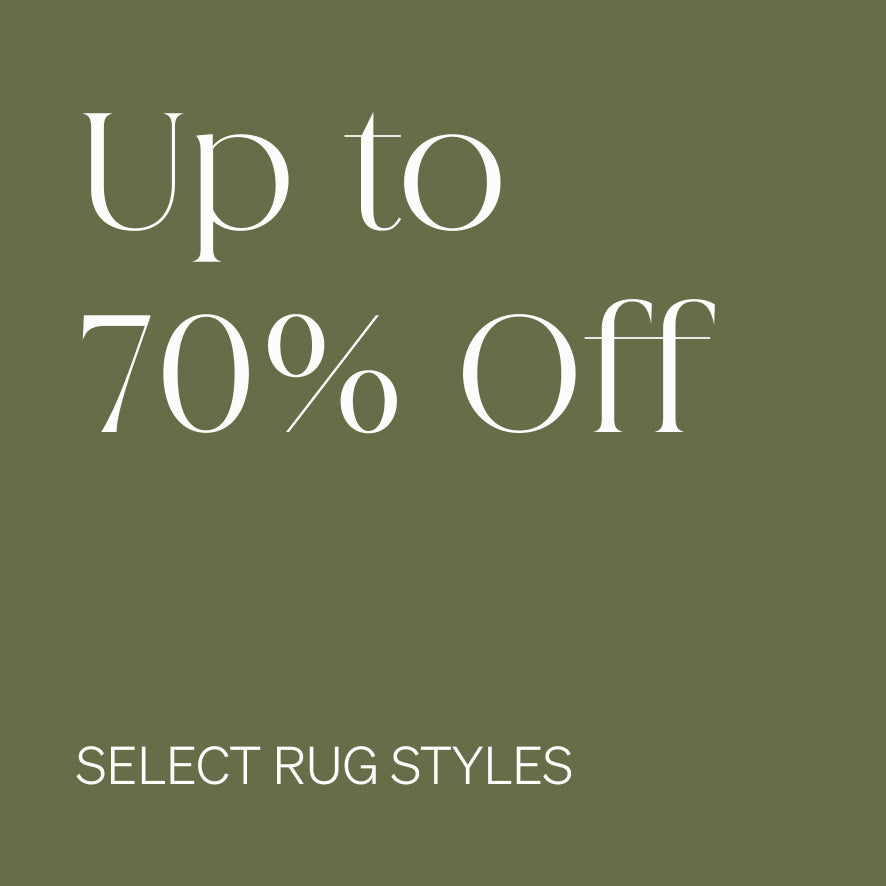 Up to 70% Off Select Rug Styles | Shop Now