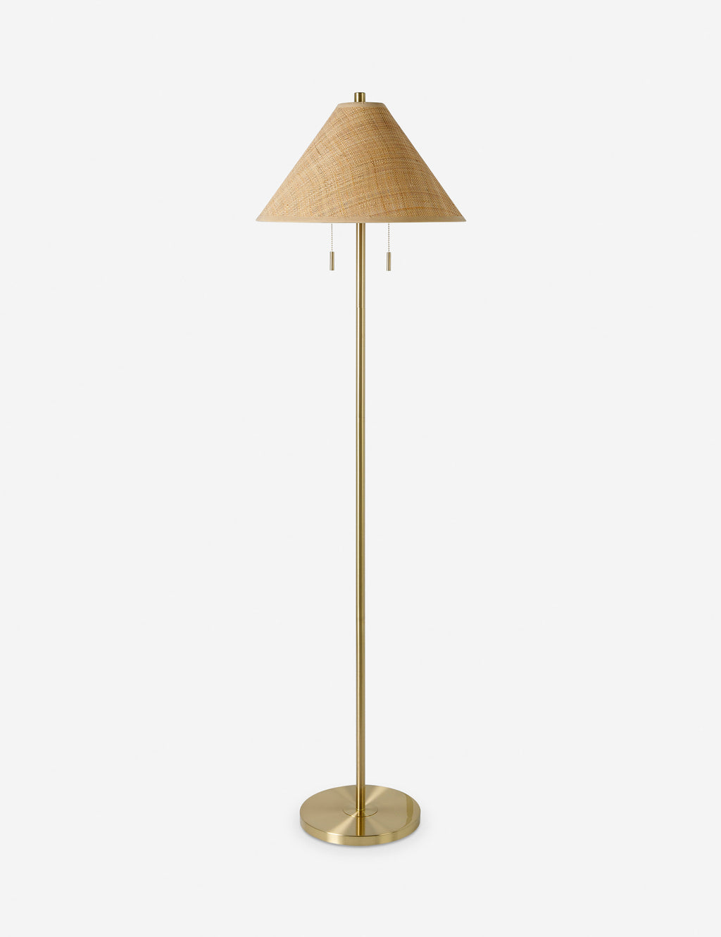 Holly Slim Woven Floor Lamp