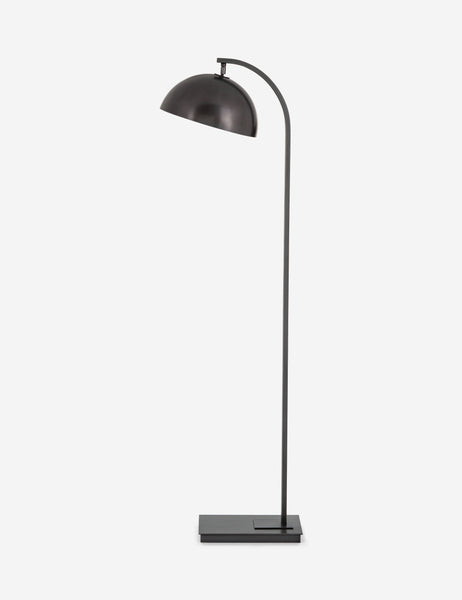 #color::oil-rubbed-bronze | Otto oil rubbed bronze arched floor lamp by Regina Andrew