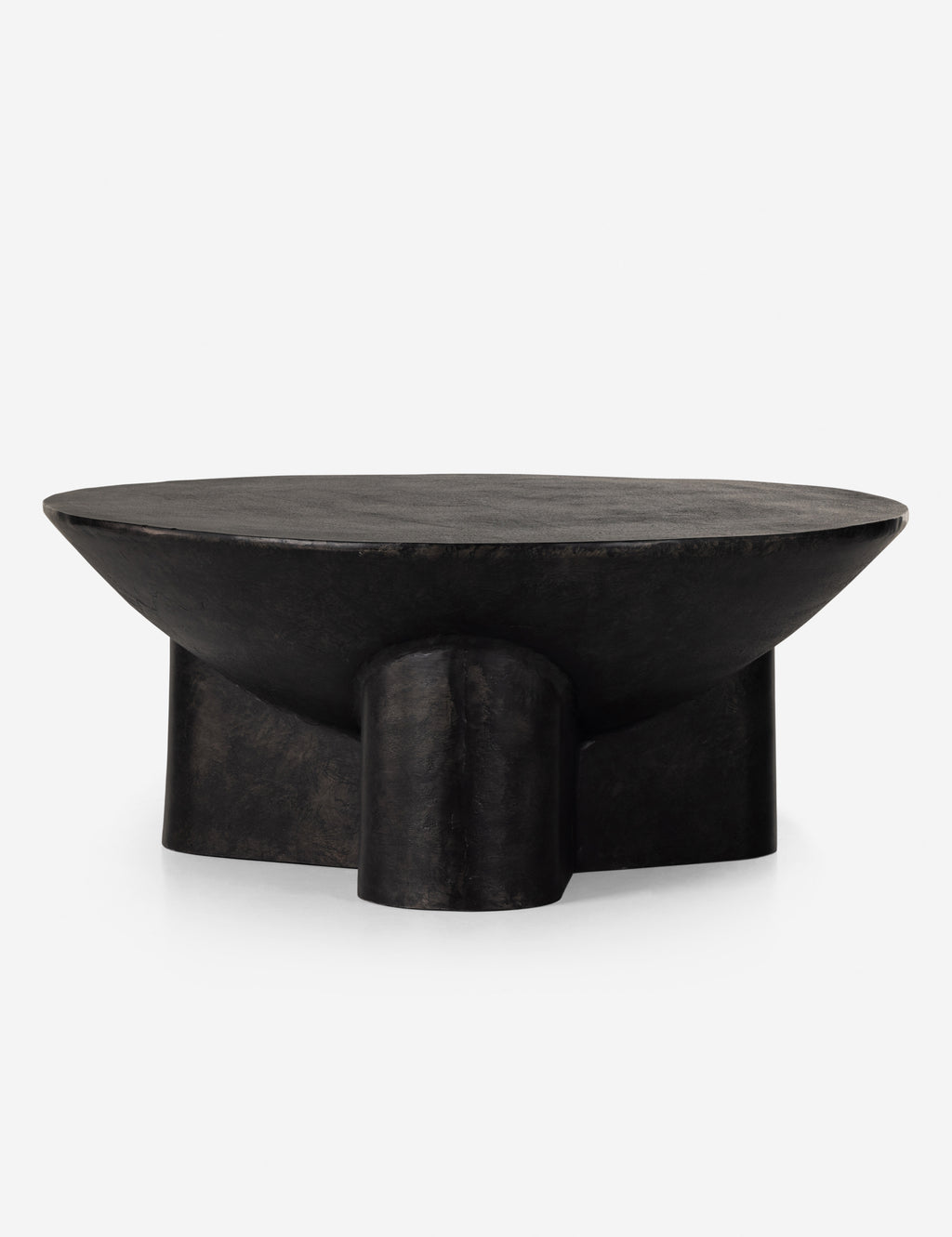 Lagos Round Metal Pedestal Coffee Table
