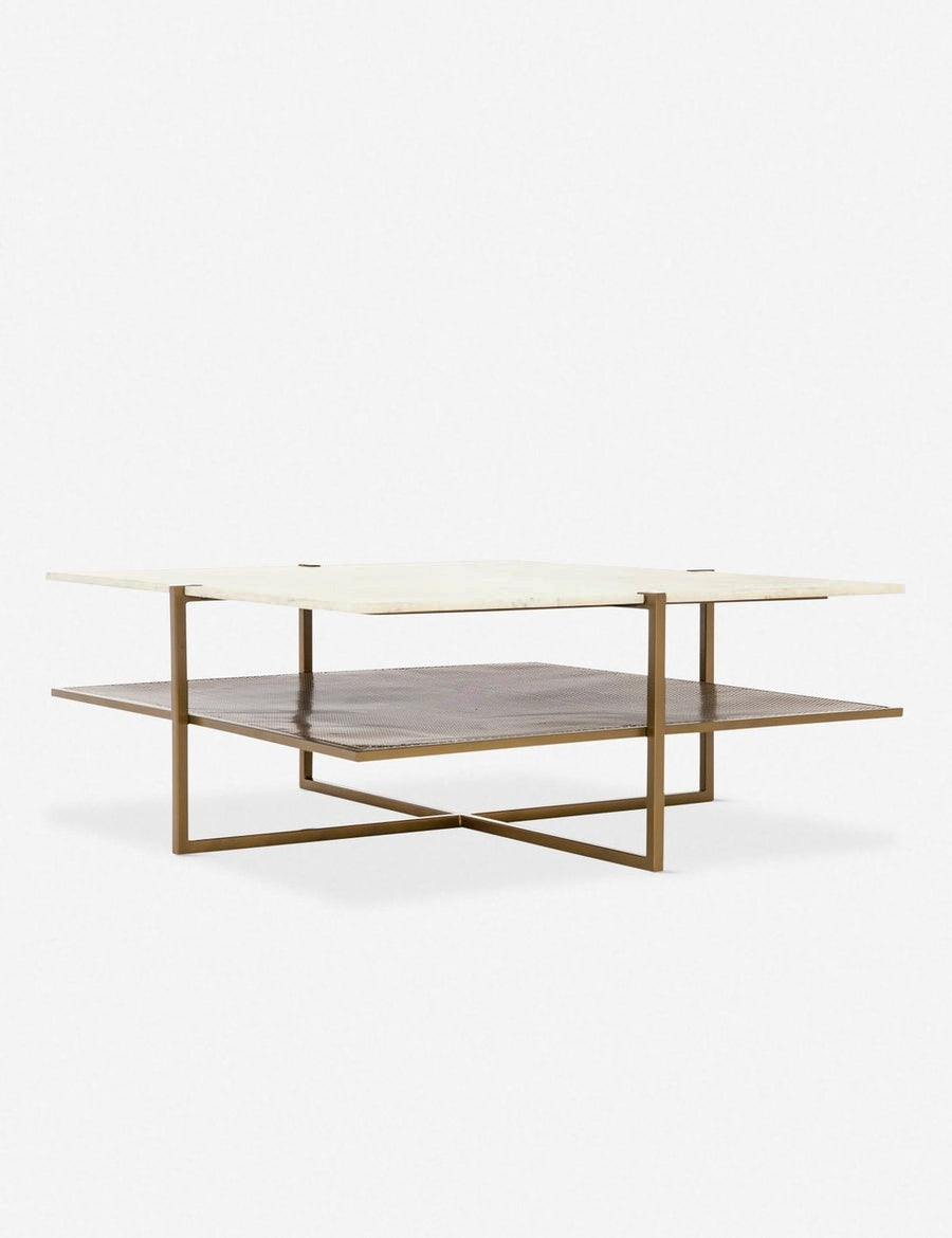 Thina Square Marble Top Coffee Table