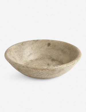 Domenico natural-toned marble Bowl