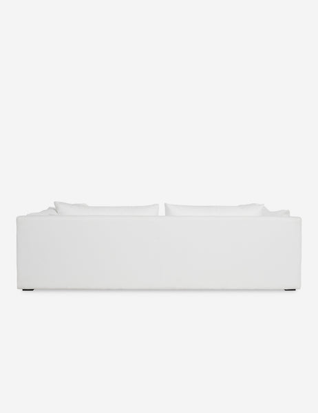 #color::white-performance-fabric #size::108-W #size::96-W #size::84-W #size::72-W | Back of the Cashel White Performance Fabric Sofa