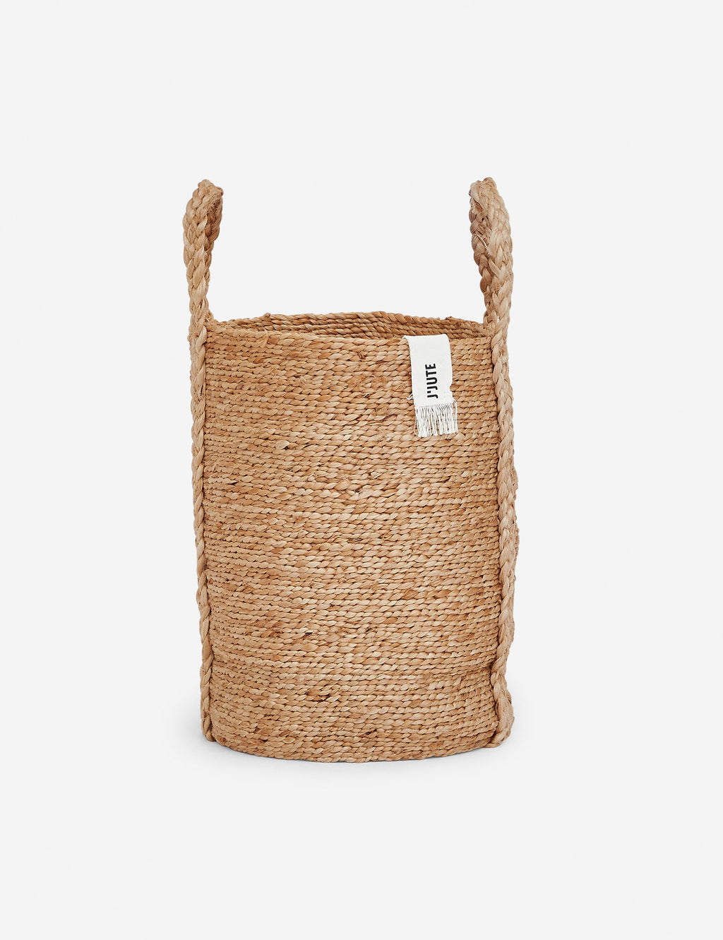 Mosman Woven Jute Tall Basket by J'Jute