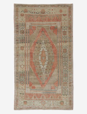 Vintage Turkish Rug No. 7, 4' x 7'2"