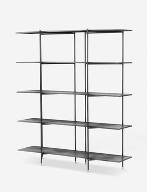 Angled view of the Ceil Bookcase