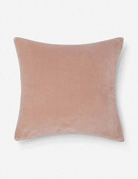 #color::rosewater #style::square | Charlotte Rosewater Pink Square Velvet Pillow