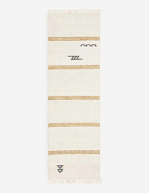 The runner size of the Iconic Stripe Rug