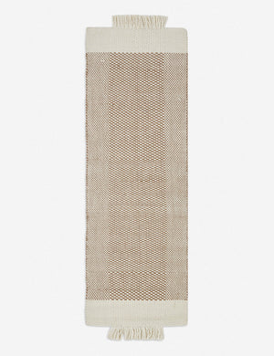 Joelle rust rug in its runner size