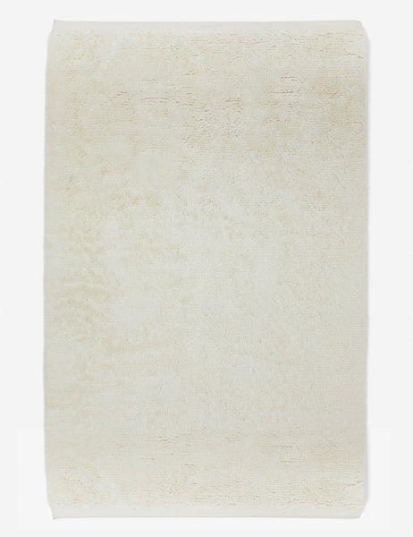 #size::6--x-9- #size::8--x-10- #size::9--x-12- #size::10--x-14- #size::12--x-15- | Noa ivory hand-knotted wool plush moroccan shag rug