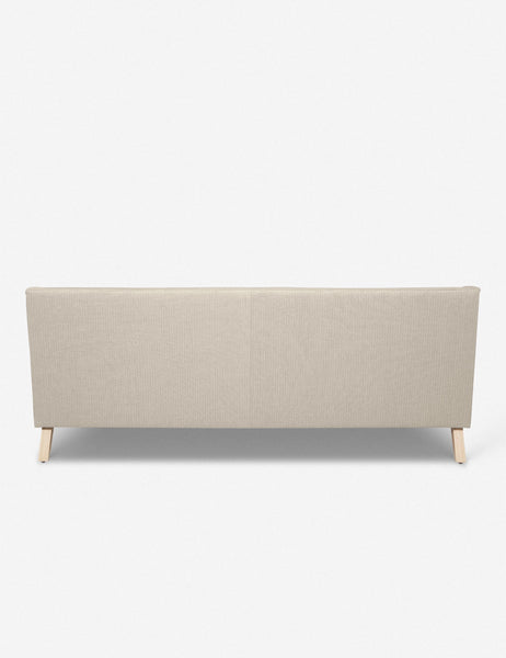 #size::72-W #size:84-W #color::stripe #size::96-W | Back of the Rivington Stripe Linen sofa