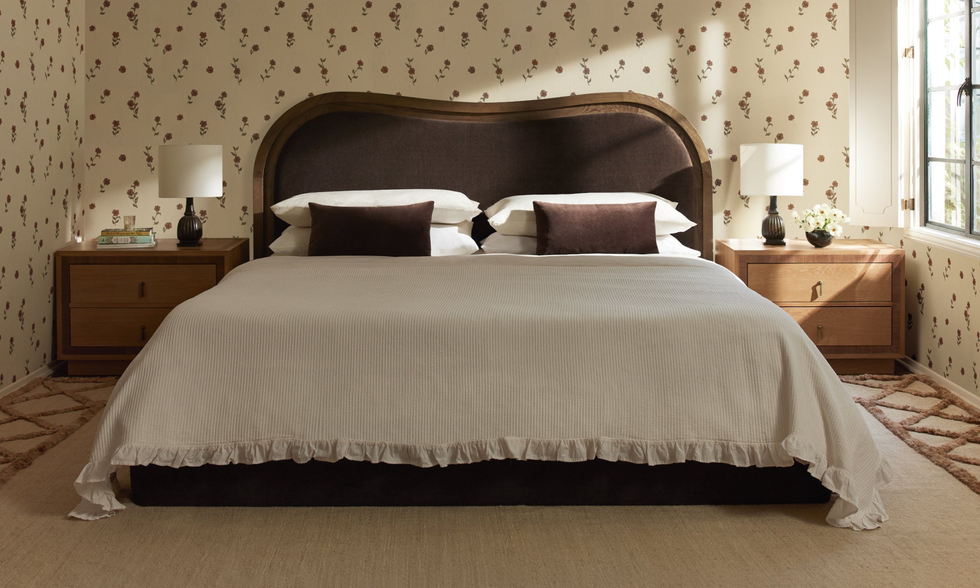 Vintage Inspired Bedroom Design by Jake Arnold