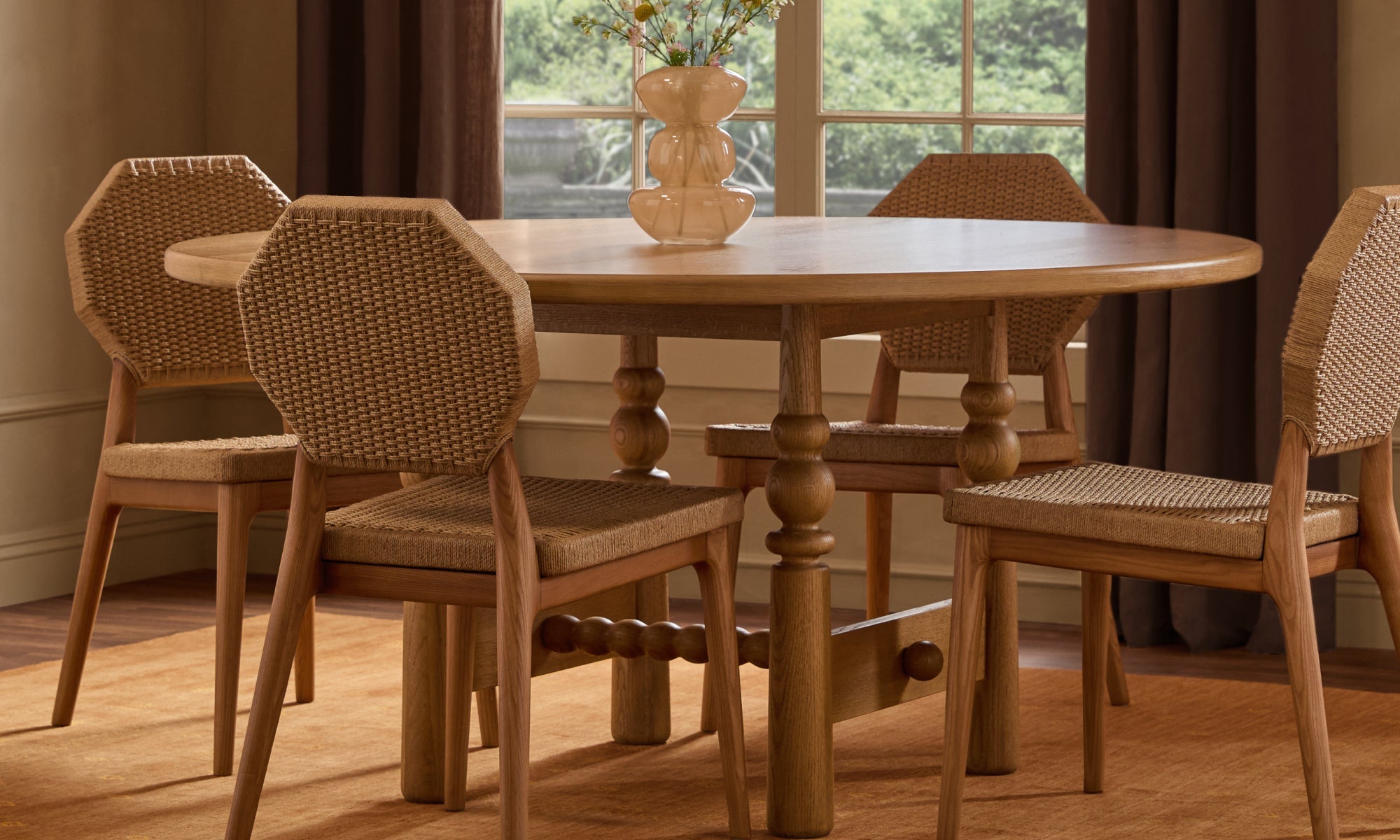 Refined + Casual Dining Room Design Inspiration