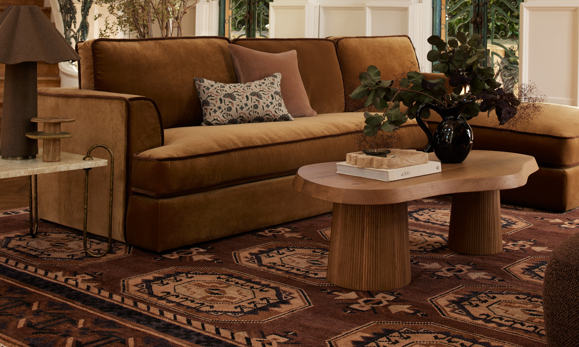 Grounded + Earth Toned Living Room Inspiration