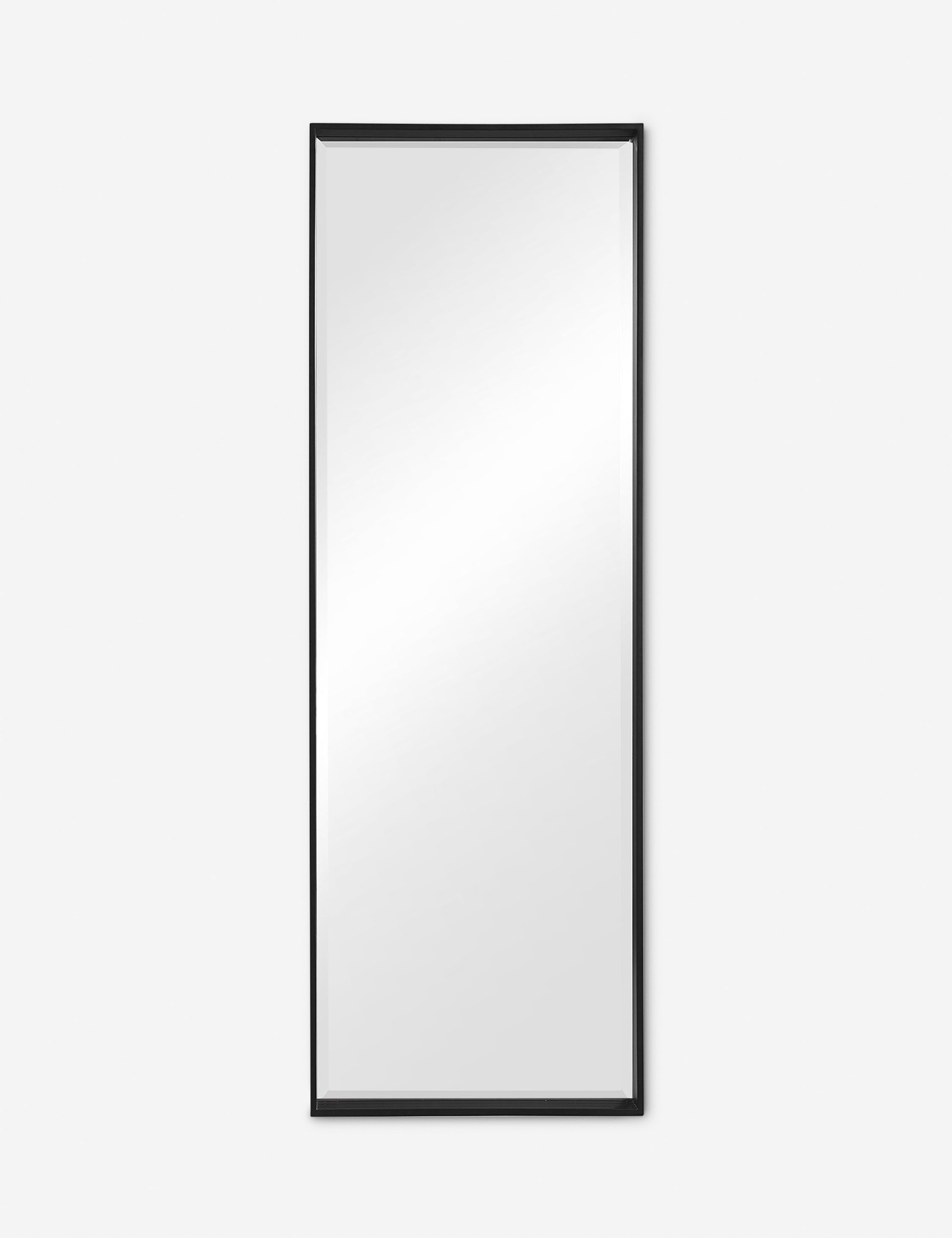 鉛筆画「In the mirror」　B5大サイズ Hans Full Length Industrial Style Mirror
