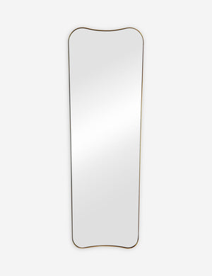 Belvoir metal framed full length mirror in gold