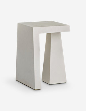 Open Box: Olesya Indoor / Outdoor Side Table, White