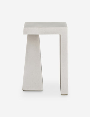 Open Box: Olesya Indoor / Outdoor Side Table, White