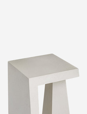 Open Box: Olesya Indoor / Outdoor Side Table, White