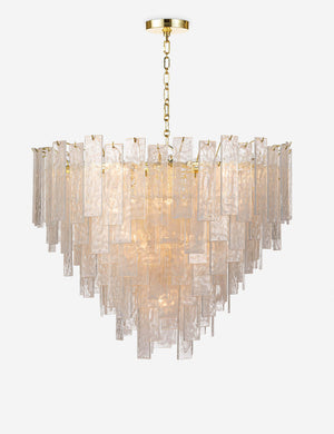 Open Box: Glacier Chandelier, Brass 31