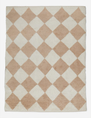 Cariad Hand-Knotted Wool Moroccan Shag Rug Swatch 18