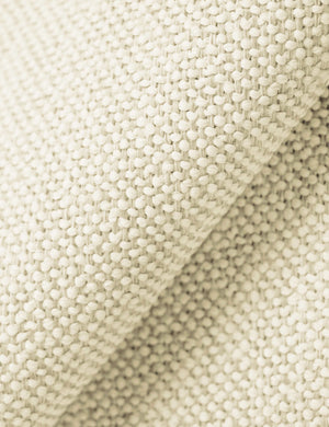 Cream Performance Basketweave Fabric Swatch