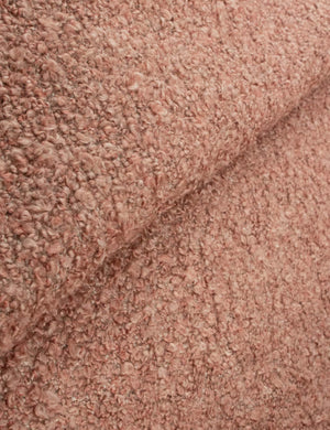 Blush Luxe Boucle Fabric Swatch