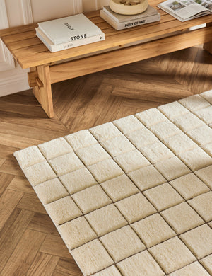 Lanza Hand-Knotted Wool Rug Swatch