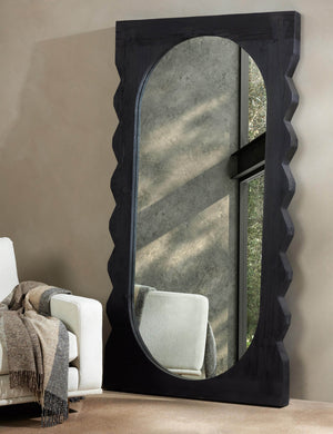 Meisel Floor Mirror : Black