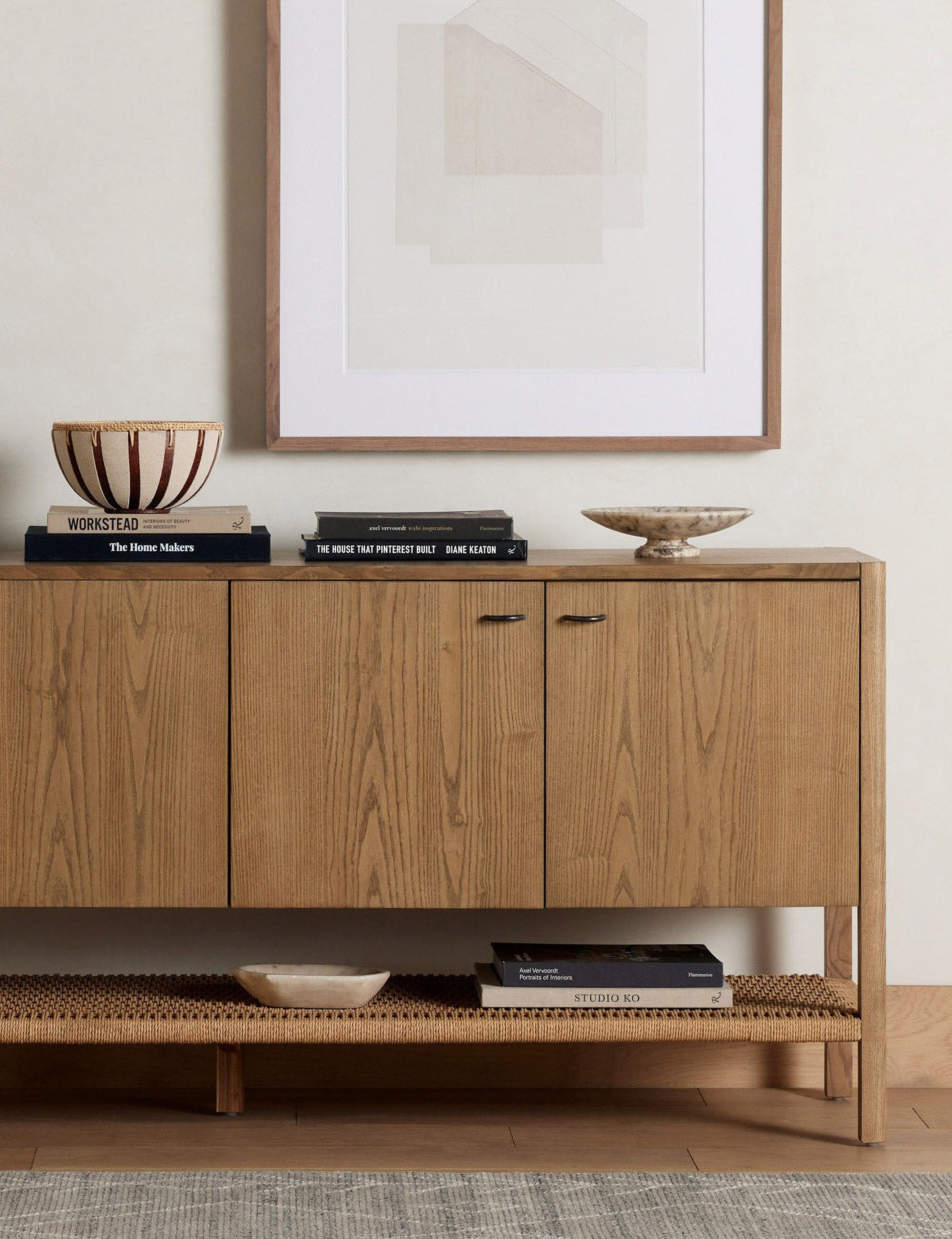 Laird Ash Wood Sideboard Buffet