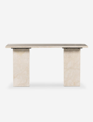 Open Box: Leonel Desk, Cream Marble