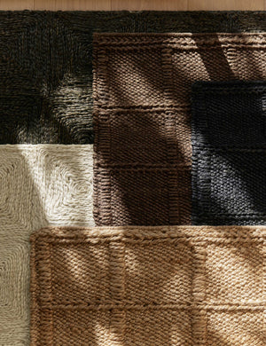 Havenhurst Handmade Jute Rug Swatch by Jake Arnold, Moss