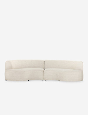 Diaz Indoor / Outdoor Curved Sectional Sofa