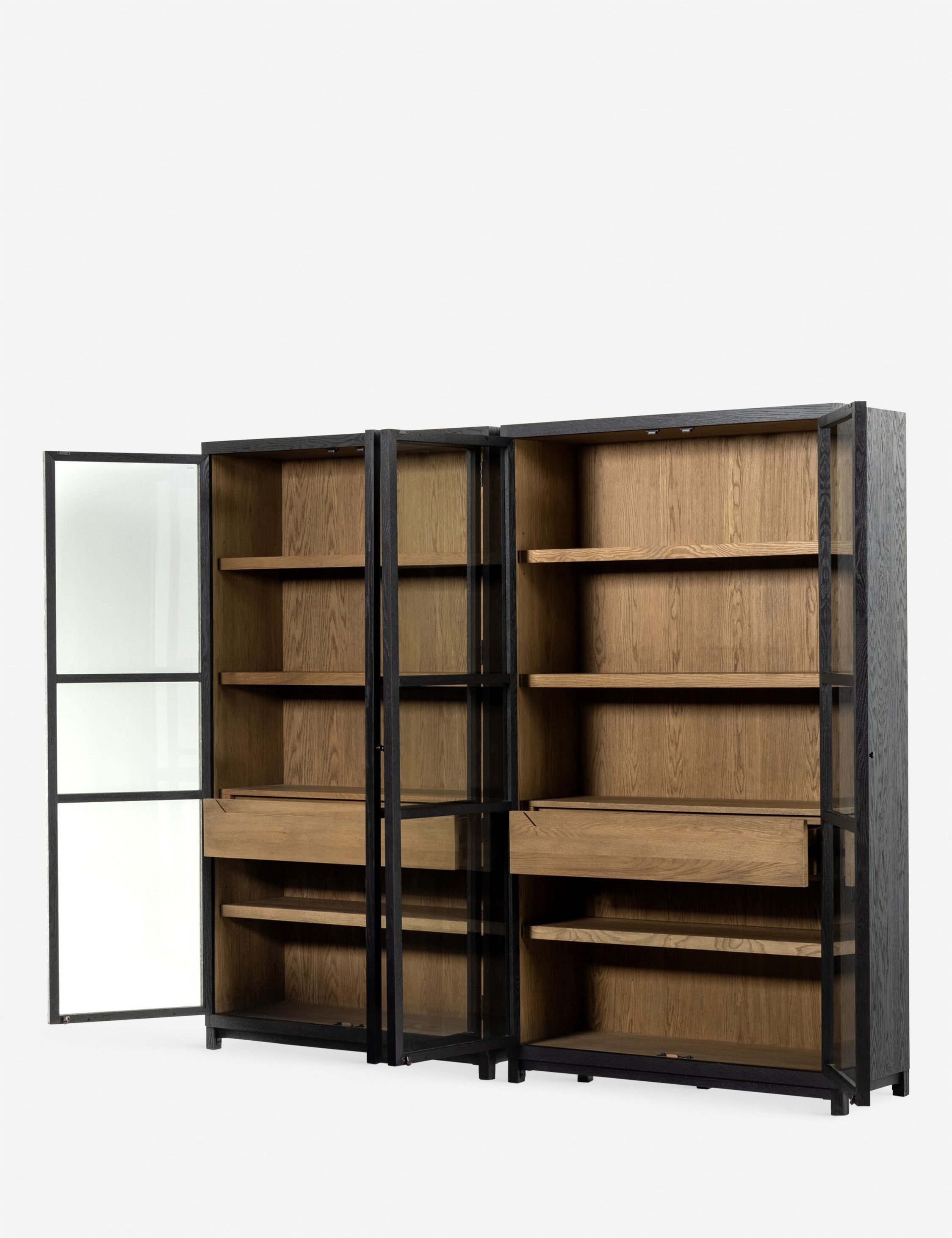 Carly Double Full Curio Cabinet - Thumbnail 5