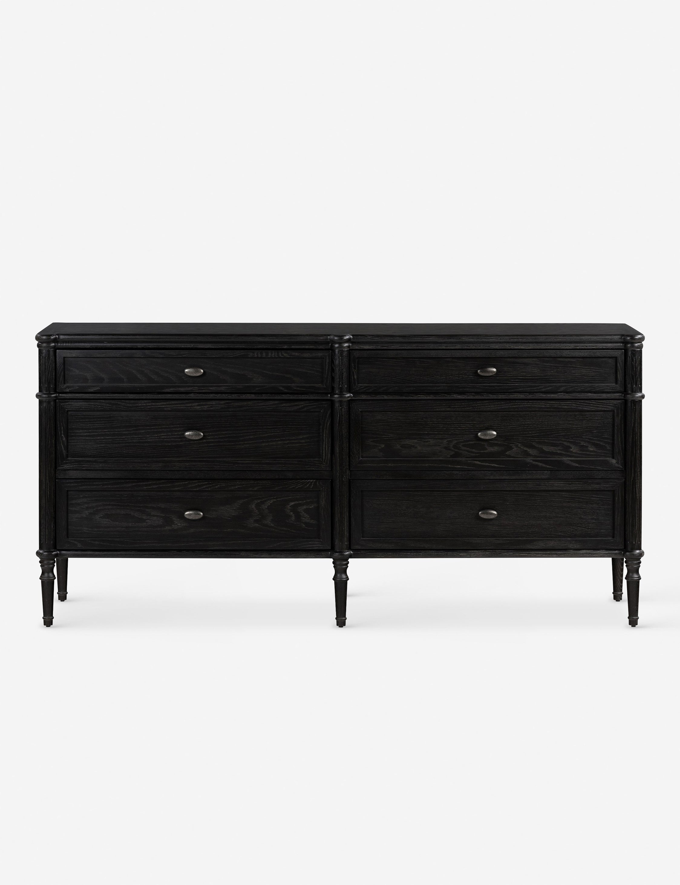 Four Hands Toulouse 6 Drawer Dresser - Distressed Black Four Hands Toulouse 6 Drawer Dresser - Distressed Black