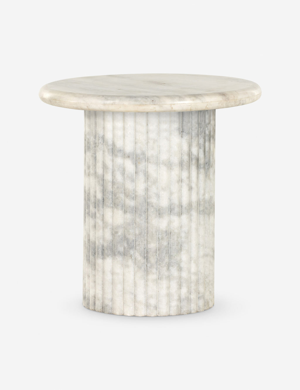 Mercer Round Marble Side Table